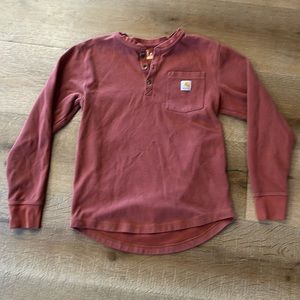 Carhartt Long Sleeve Henley (Sz Med)